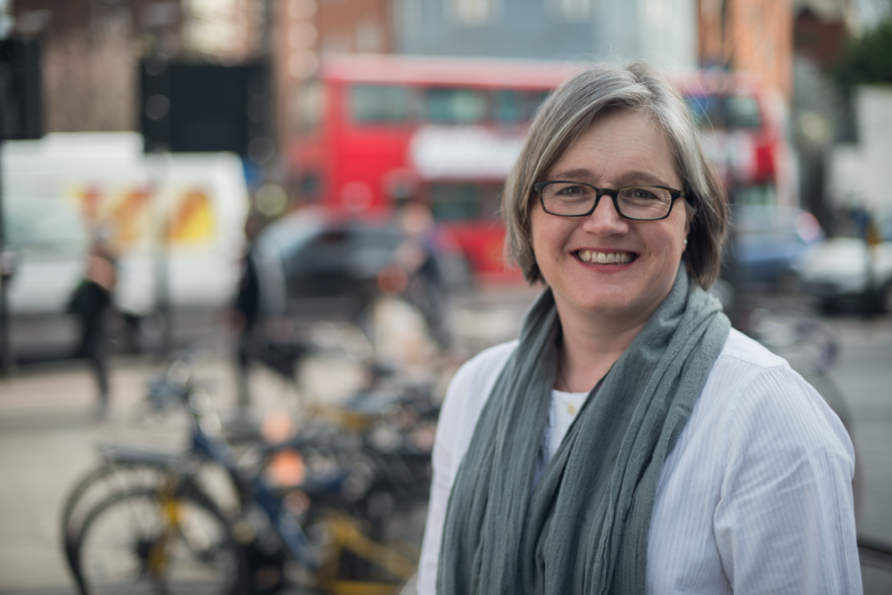 London Assembly Member Caroline Russell - Green Party Parliamentary Candidate for Islington North - Portrait by Chris King