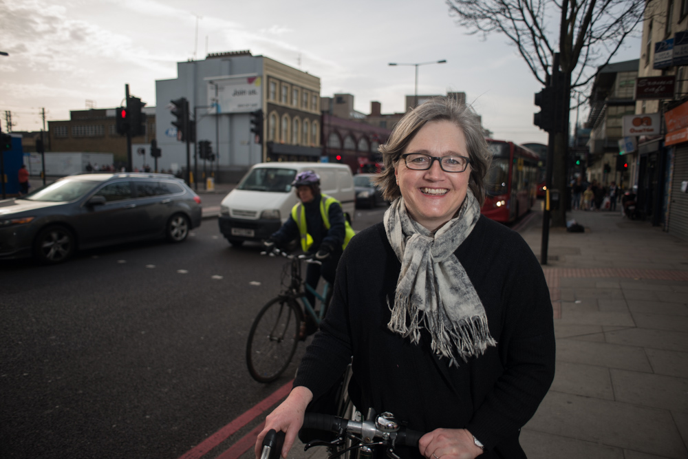 London Assembly Member Caroline Russell - Green Party Parliamentary Candidate for Islington North - Portrait by Chris King