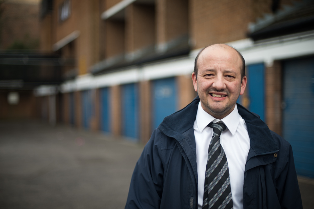 Charlie Kiss - Green Party Parliamentary Candidate for Islington South & Finsbury in 2015 - Portrait by Chris King