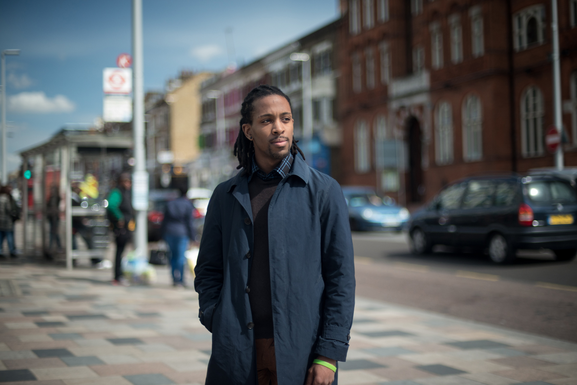 Courtney Francis - Portrait of a new Green Party member and part of the Green Surge project by Photographer Chris King